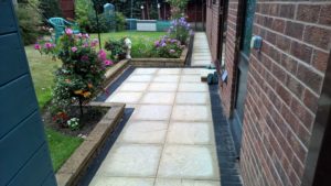 recent paving work carried out